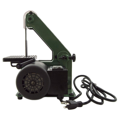 EX ELECTRONIX EXPRESS Mini 1x30 belt sander table tilting up to 45 degrees for angled work
