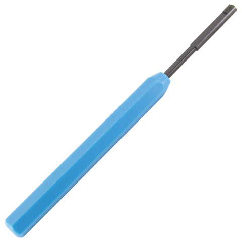 EX ELECTRONIX EXPRESS wire wrap tool in hand wrapping 22-24 AWG wire