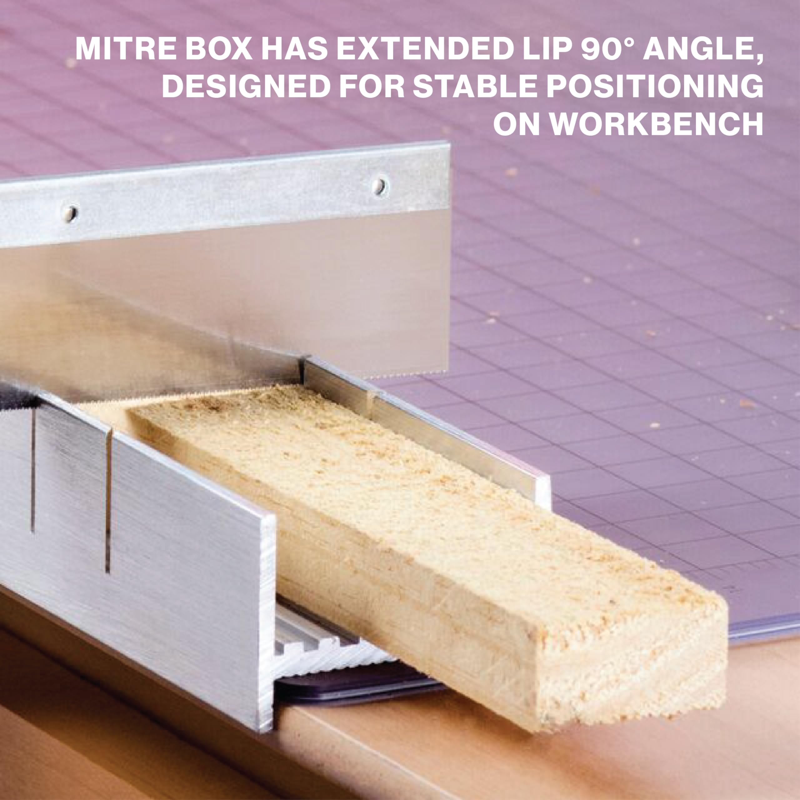 46 TPI pull saw blade from Excel Blades for burn-free cuts