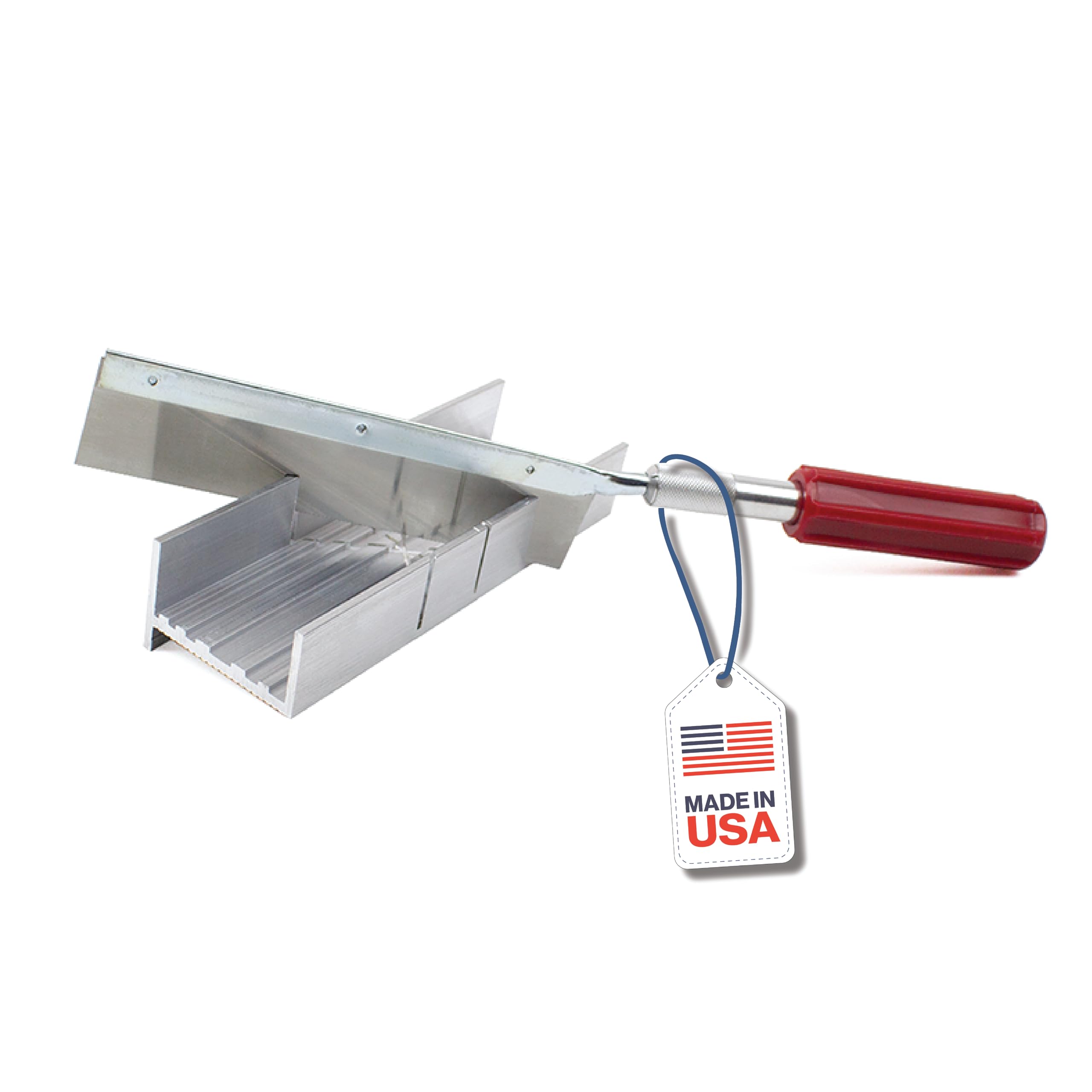 Excel Blades 6-inch mitre box set; precise angle guides for wood and plastic