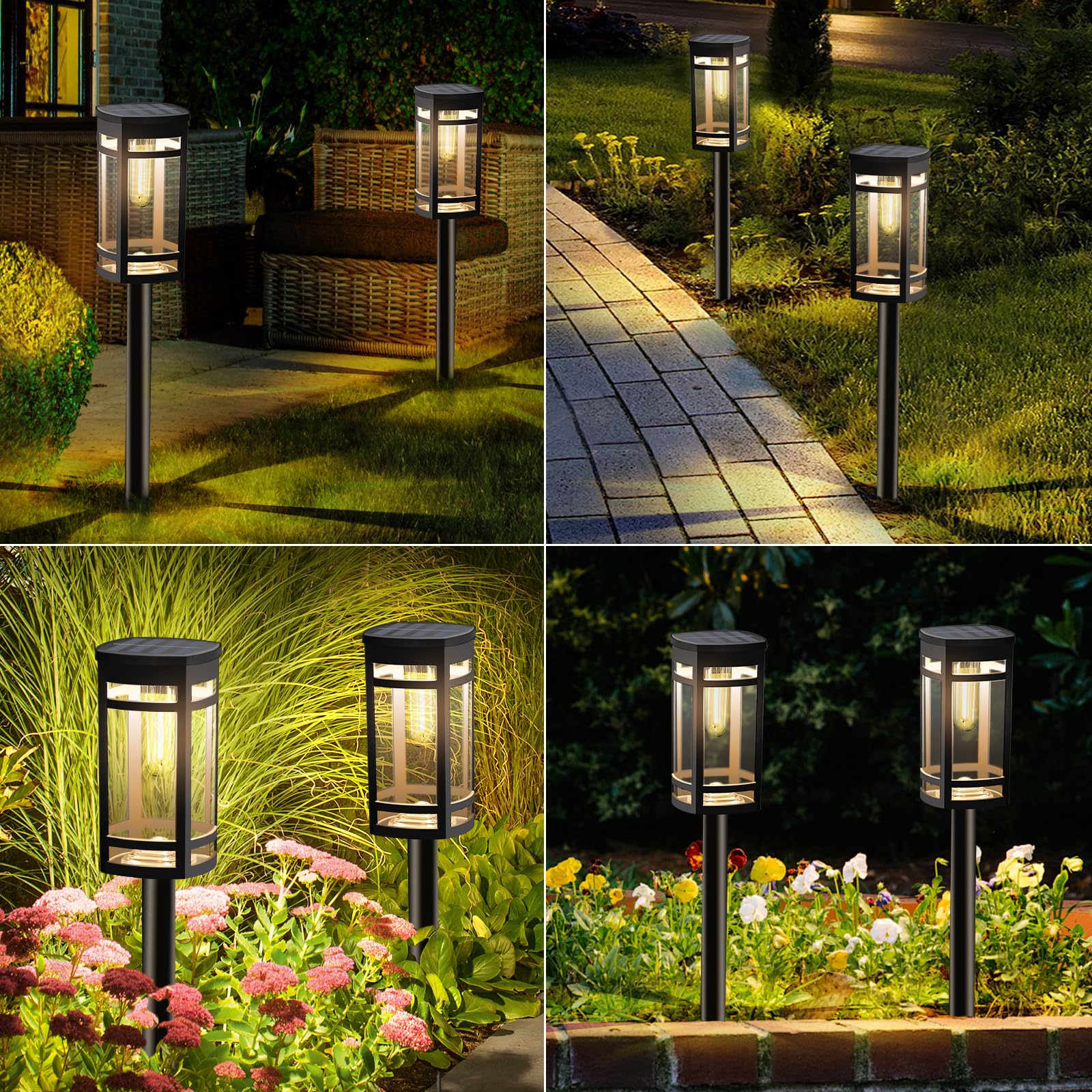 EXCMARK solar lights offer a thoughtful garden gift idea.
