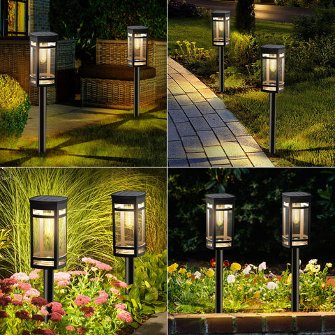 EXCMARK solar lights offer a thoughtful garden gift idea.