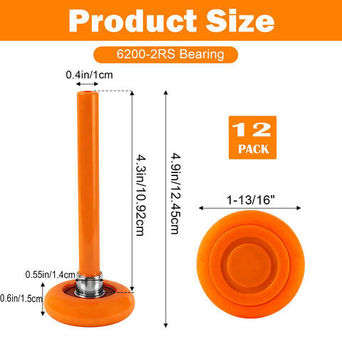 EXERAUO quiet roller reduces vibration for silent operation