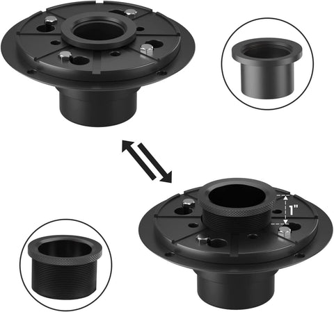 EXF anti-clogging trap helps maintain odor-free drains