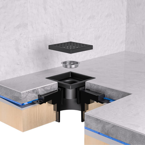 EXF professional-grade drain kit for remodels and upgrades