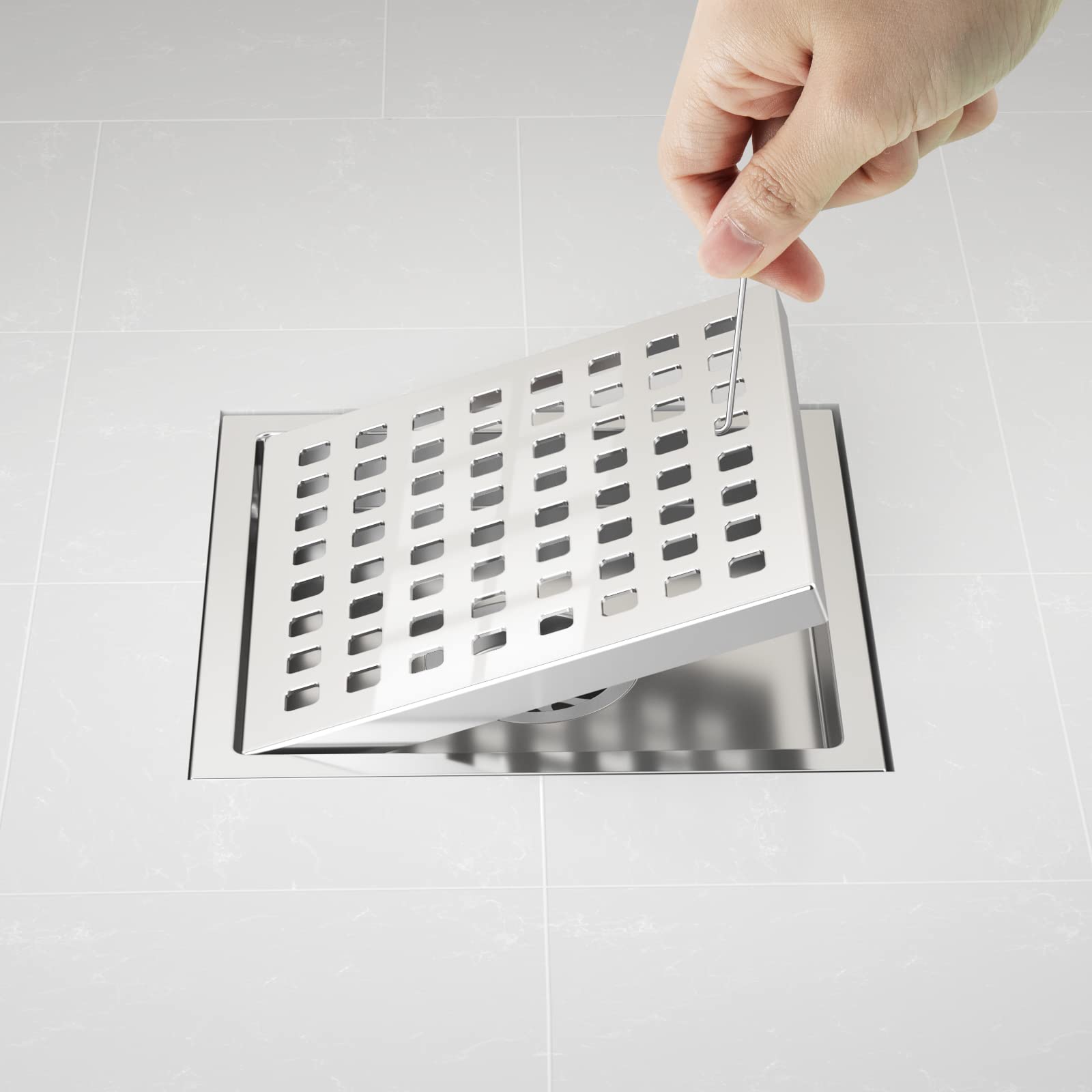 EXF rubber-collar seal provides secure fit without water leakage.