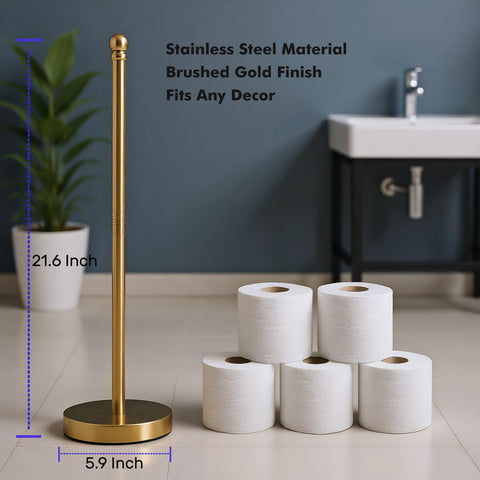 Exilon stainless steel construction adds rustproof durability to your bathroom.