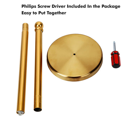 Exilon top knob allows easy carrying and repositioning.