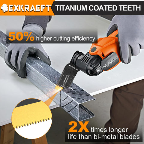 EXKRAEFT extended blade 68mm covers larger areas in a single pass