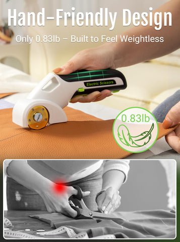 EXPEDMAN 4V cordless scissors cutting cardboard smoothly for shipping prep