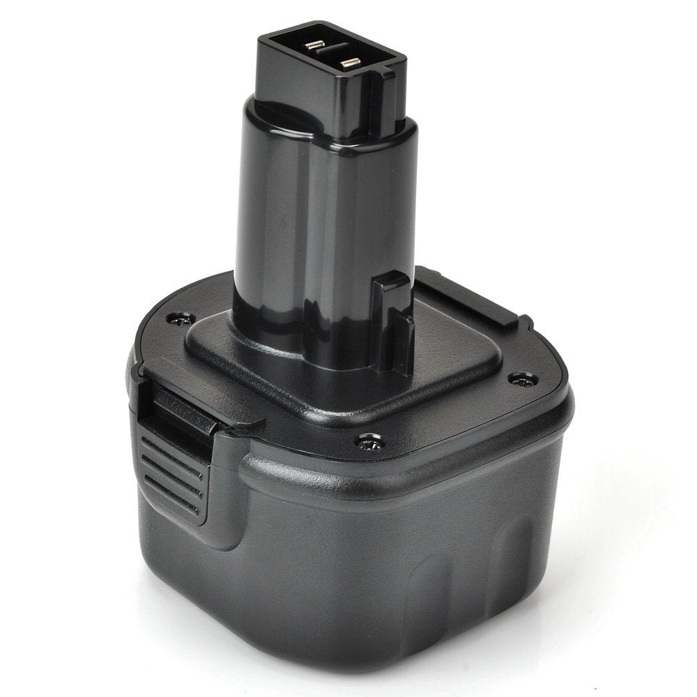 ExpertPower 9.6V NiCd battery side view shows compact, durable design