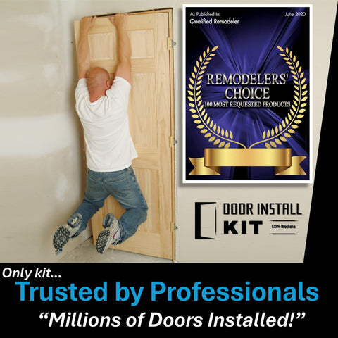 EXPR Bracket enables no-shimming and faster installs, saving time on door mounting.