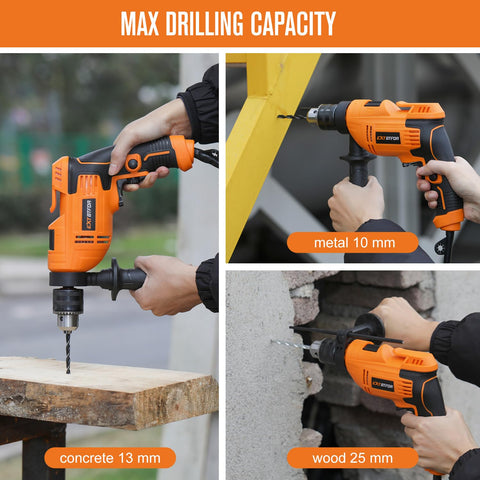 Extbtfor hammer drill speed control from 0 to 3000 RPM