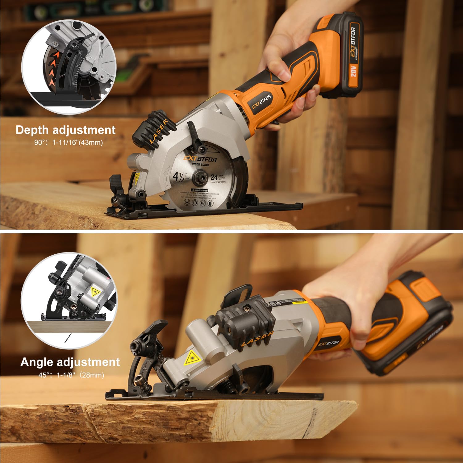 Extbtfor blades included for wood soft metal and plastic tasks.