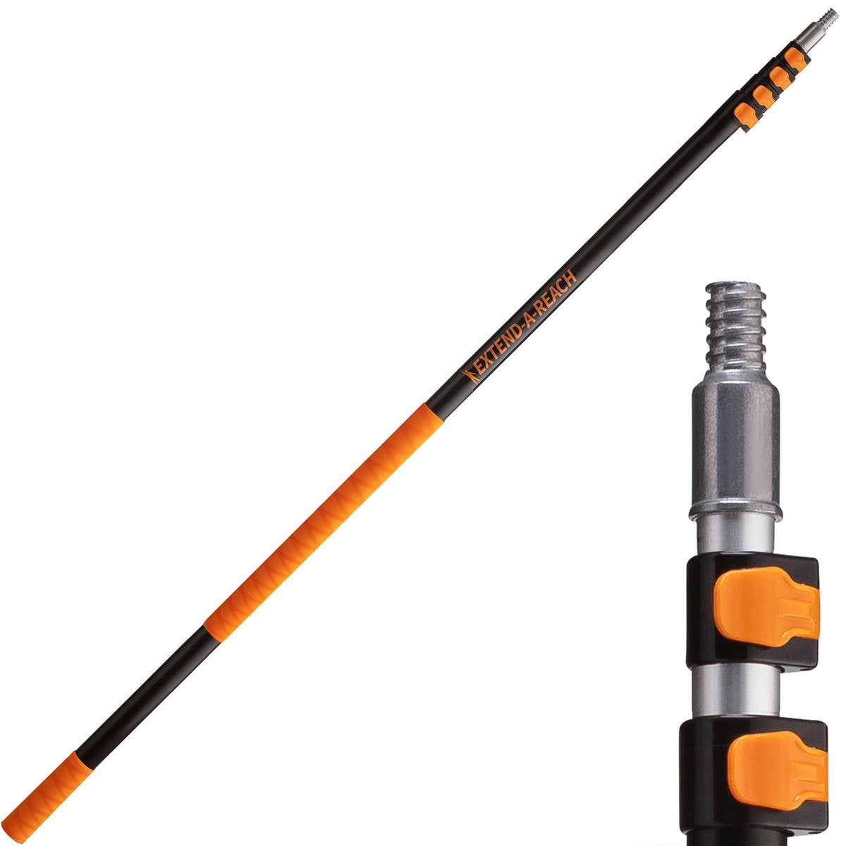 EXTEND-A-REACH 5-to-18ft pole extended for high ceilings and effortless painting