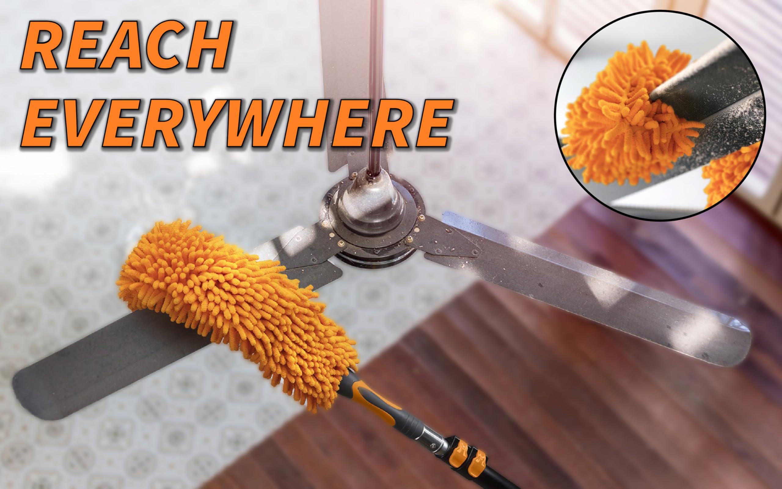 EXTEND-A-REACH universal attachment point for multiple tools