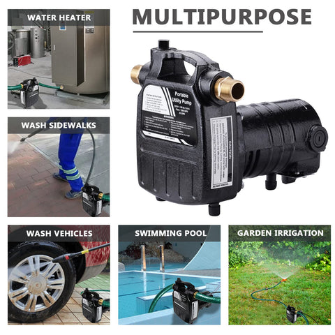EXTRAUP 1500 GPH and 120 ft lift supports versatile water transfer