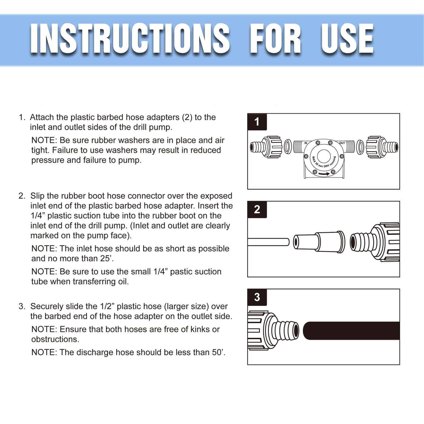 EXTRAUP compact water transfer kit shown in portable, ready-to-use setup