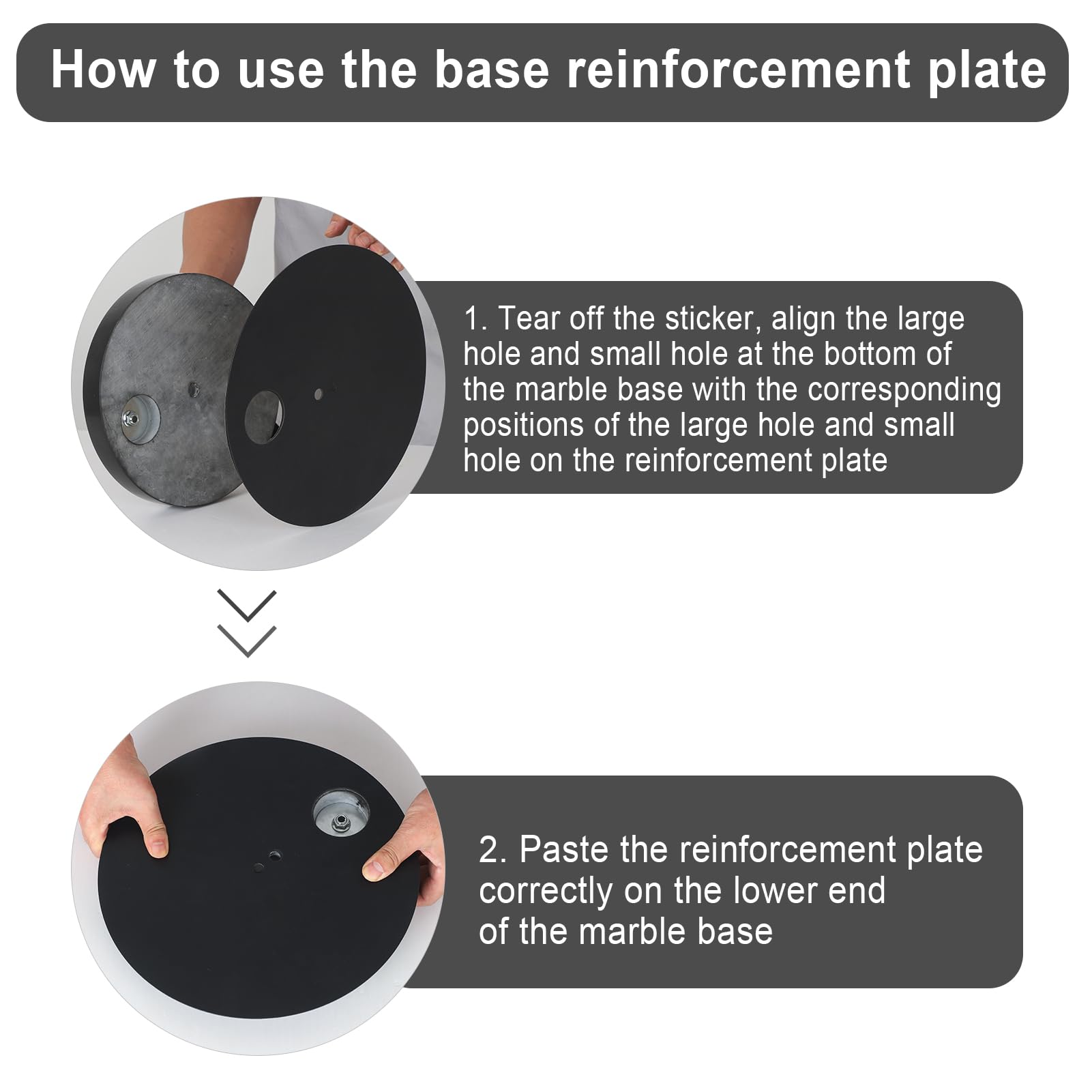 Eyassi Arc lamp height adjustment feature for versatile placement.