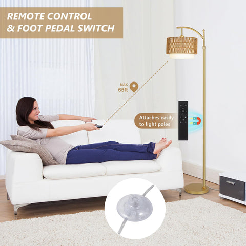 Adjustable height lamp suits living rooms and bedrooms