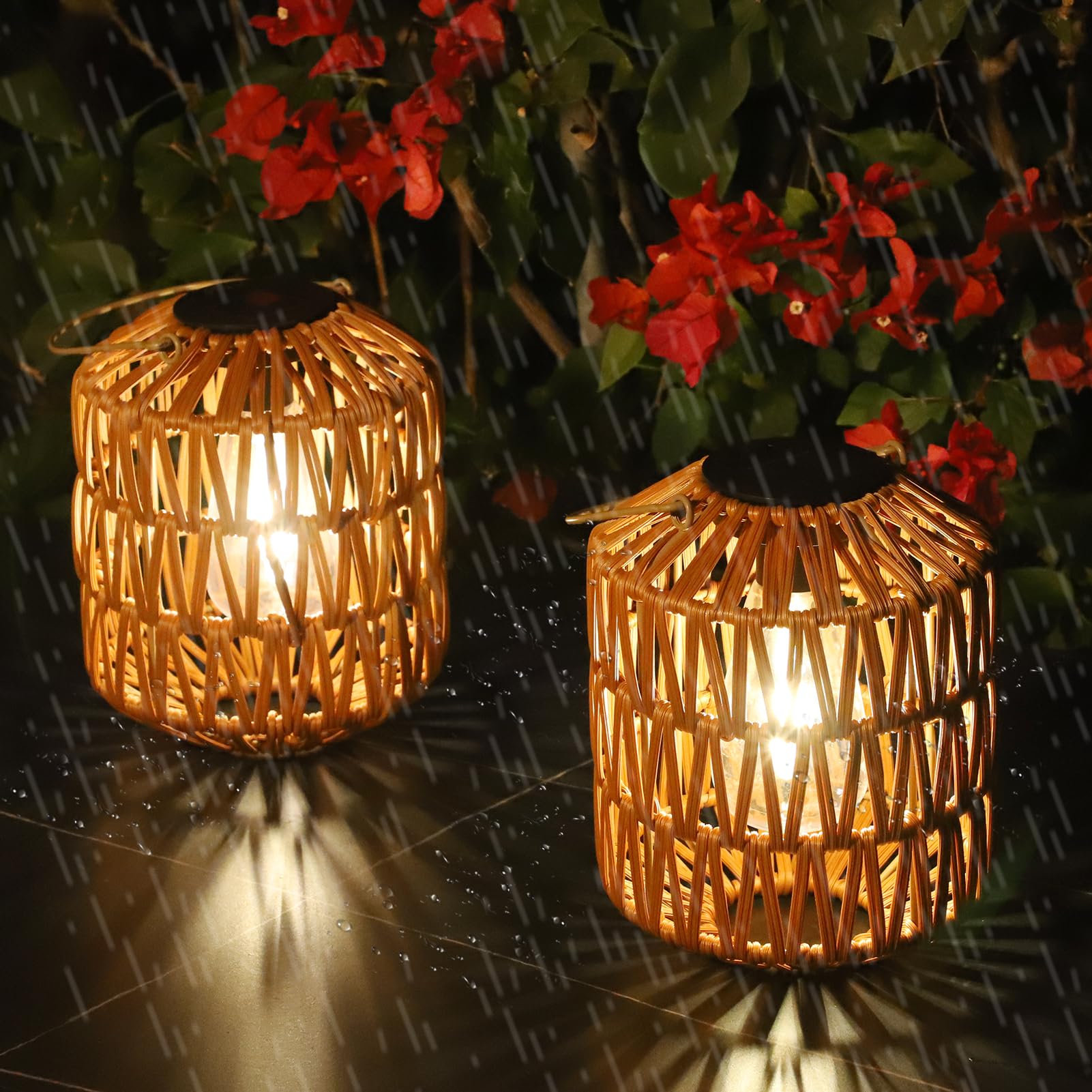 eyassi solar lantern hanging outdoors provides waterproof ambiance for porch evenings