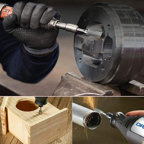 Eyech burr deburring and chamfering a edges safely