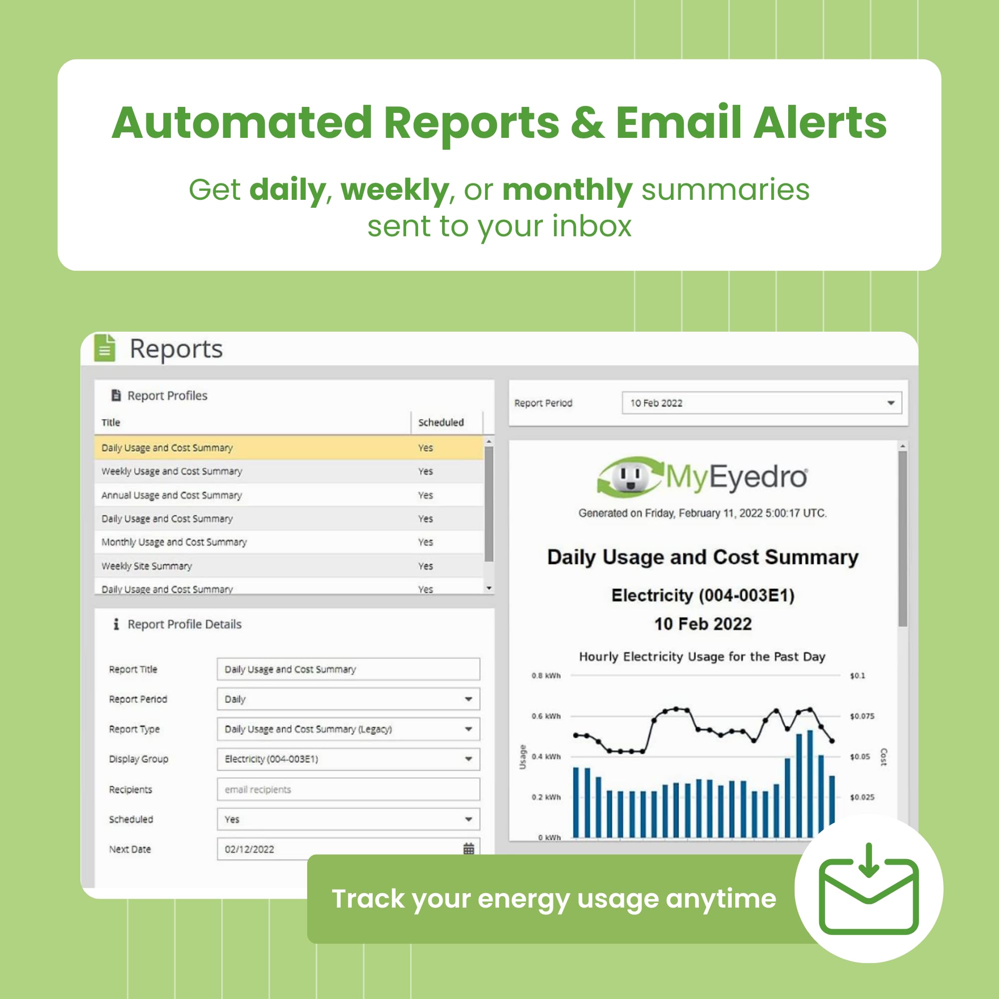 Eyedro safety compliant device meeting North American standards