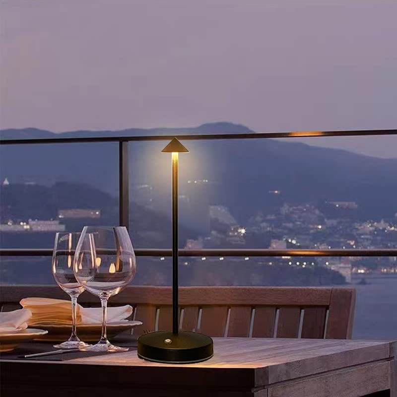 eypid 2-pack cordless lamps IP54 water resistant for indoor and outdoor use.