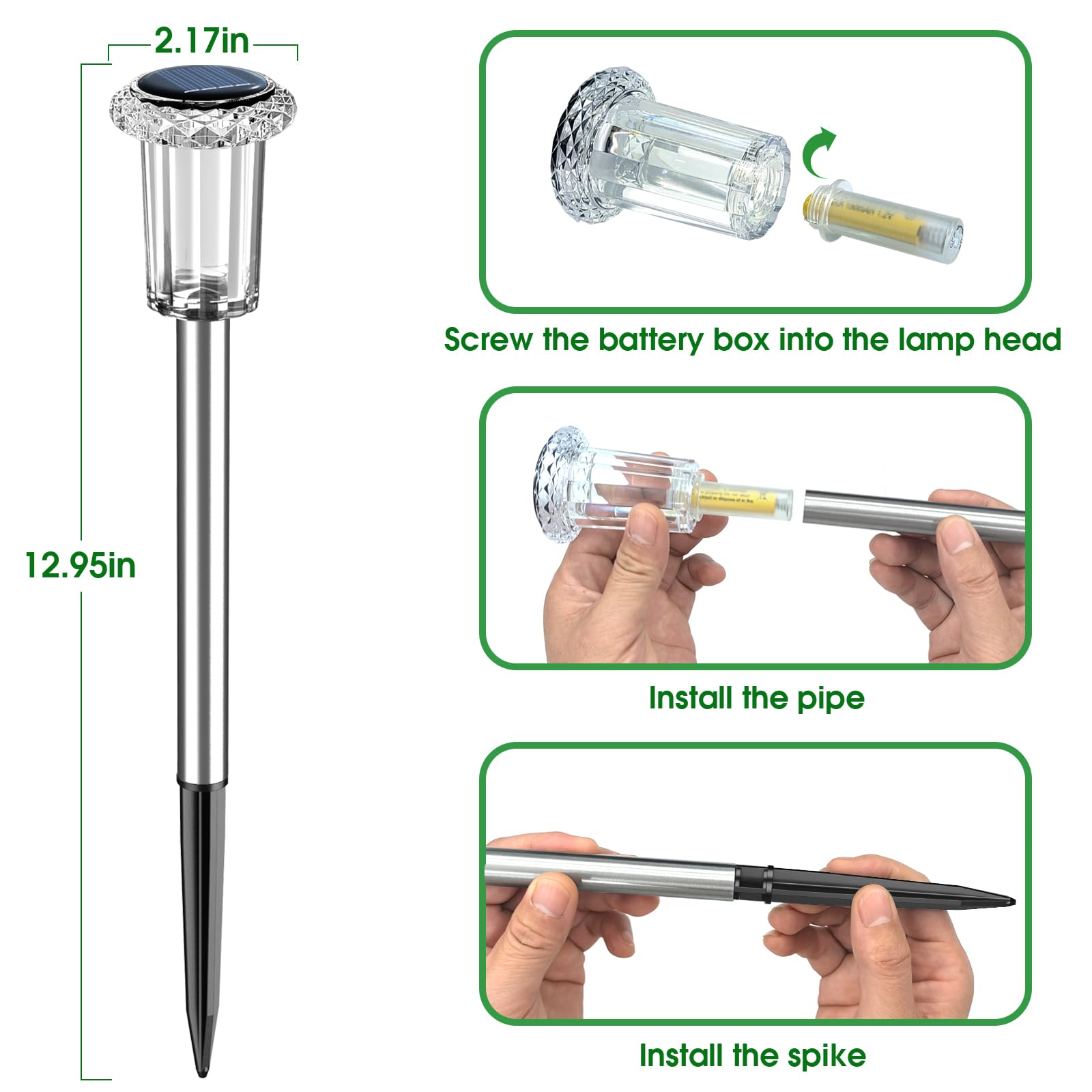 Eyrosa waterproof outdoor lights ready for rain or shine