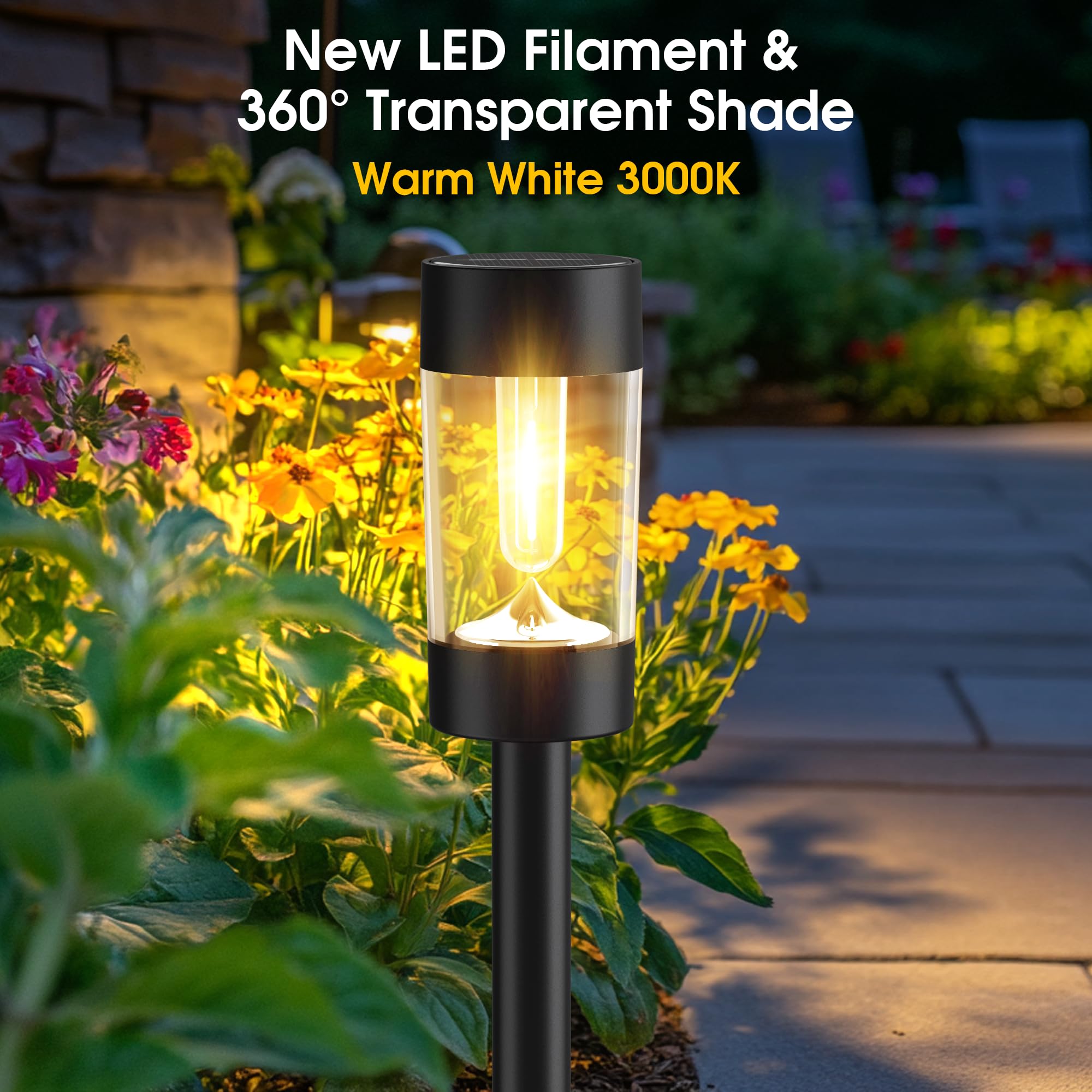 Eyrosa solar panel delivering high conversion for efficient charging and extended lighting.