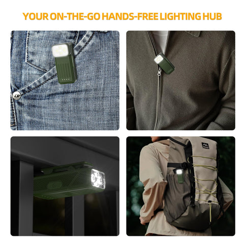 Eyshwu EDC compact pocket-size light fits easily in a pocket.