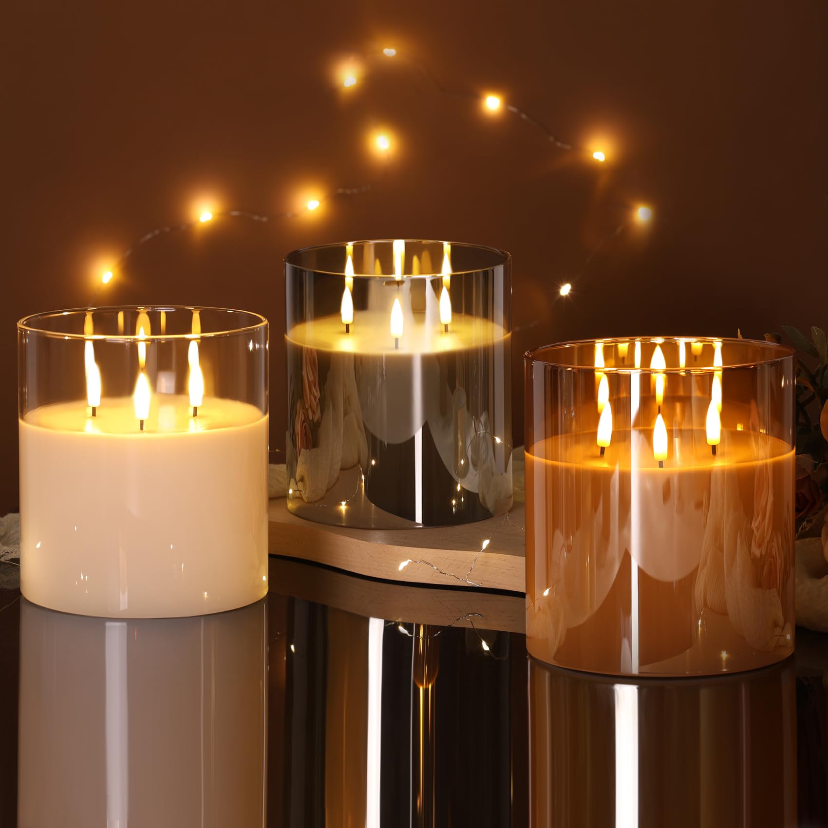 Eywamage gift-pack 3-wick candle is ideal for housewarmings.