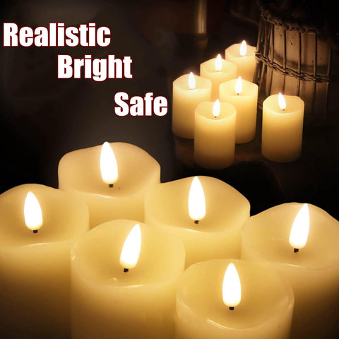 Eywamage flameless candles create Halloween party ambiance without smoke.
