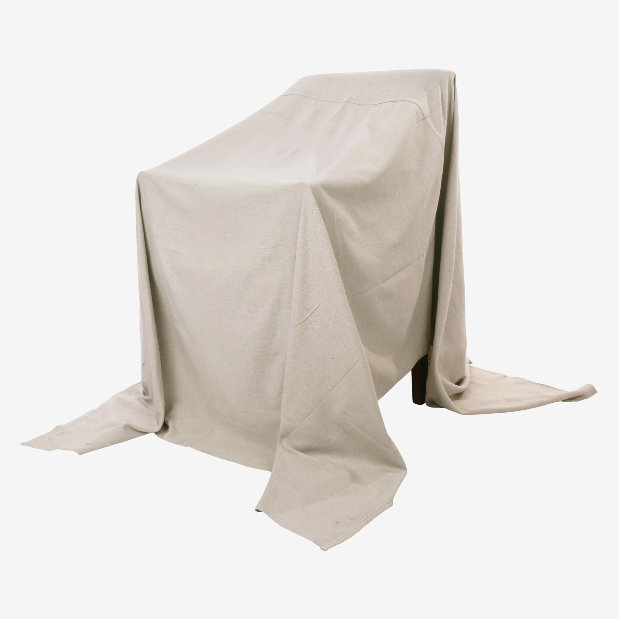 EZ DROP painter's drop cloth protects valuables from dust during projects
