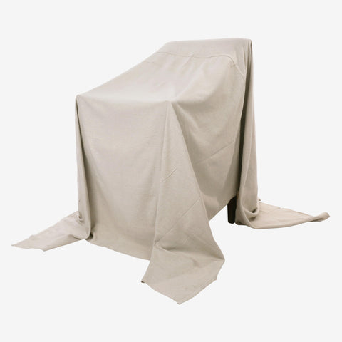 EZ DROP painter's drop cloth protects valuables from dust during projects