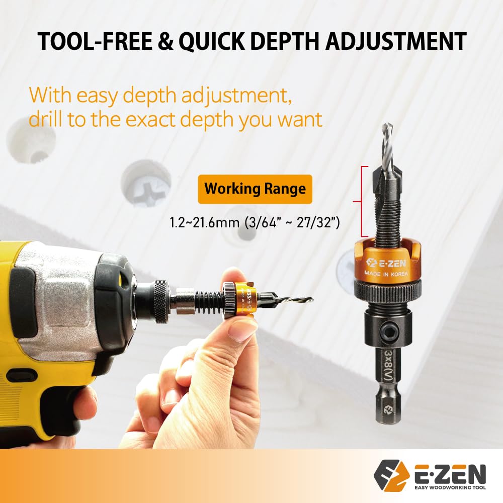 EZ EZEN integrated bearing stopper glides smoothly, minimizing surface marks