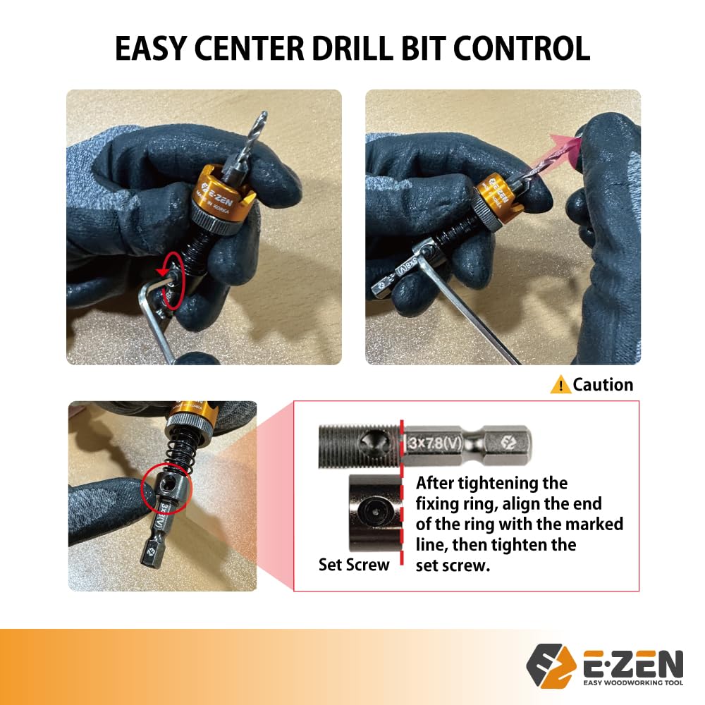 EZ EZEN bearing stopper prevents wood markings for a professional finish