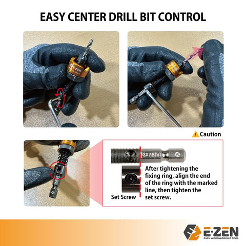 EZ EZEN bearing stopper prevents wood markings for a professional finish