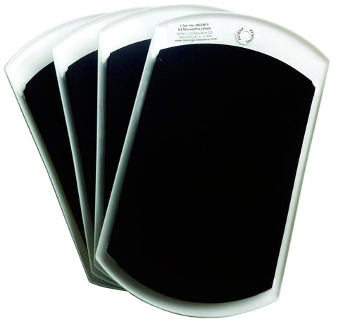 EZ Moves Pro slides under corners ensure stable, reusable positioning without adhesive.