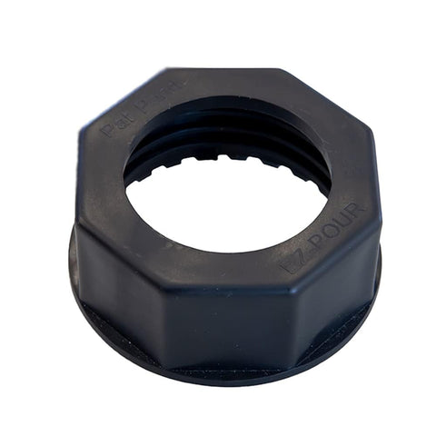EZ-POUR yellow and black base caps fit most cans for universal compatibility.
