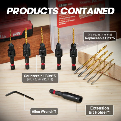 EZARC 1/4-inch hex shank compatibility with multiple drills.