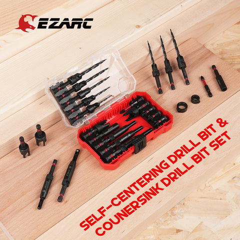 EZARC 1/4-inch hex shank fits impact drivers and standard drills.