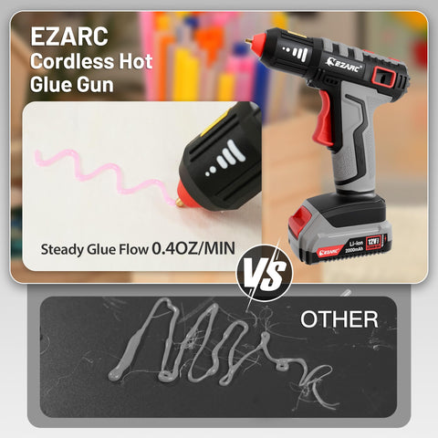 EZARC 12V battery pack supports longer crafting sessions