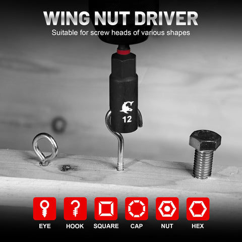 EZARC 20-piece S2 impact bits for tough fasteners