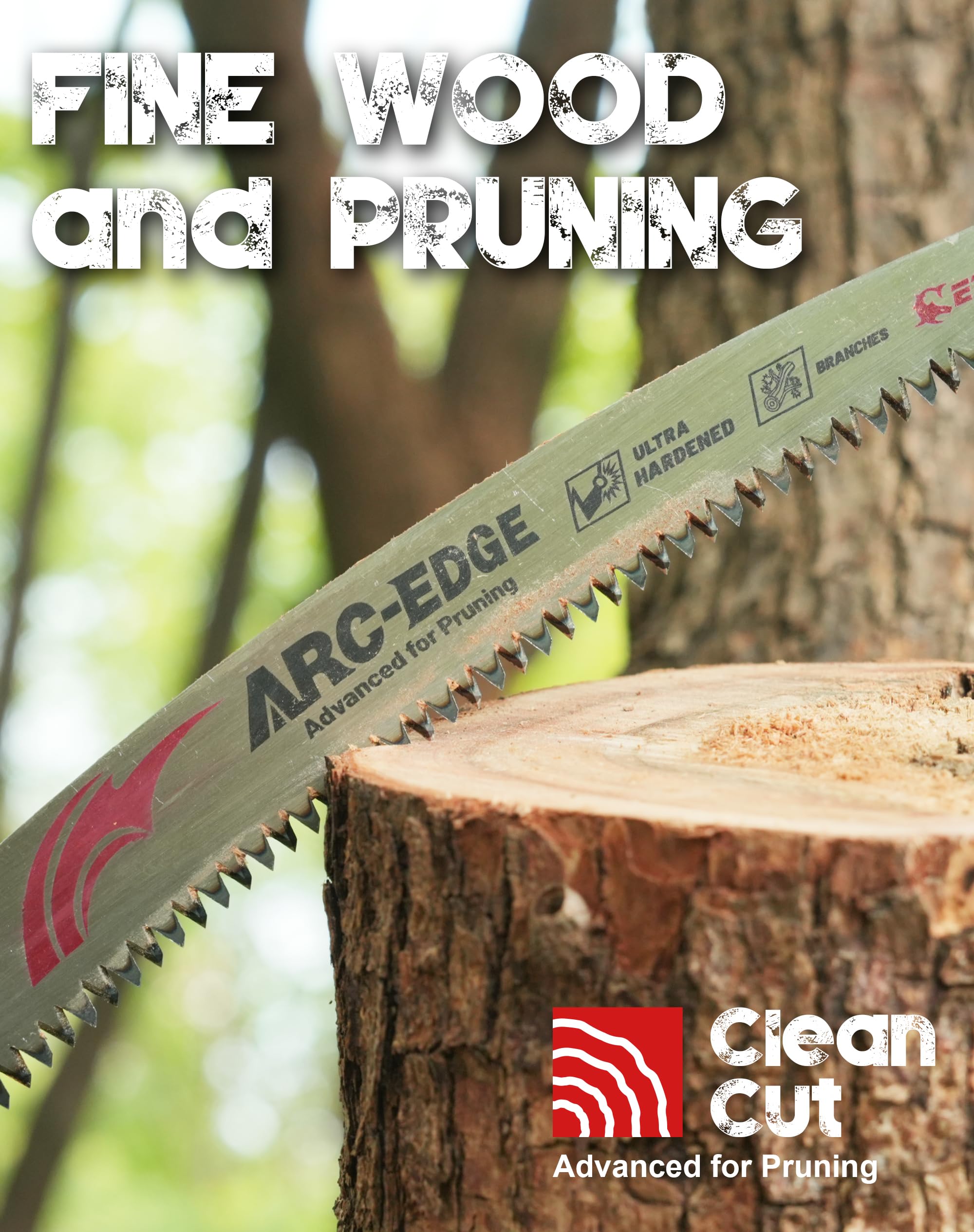 EZARC 300mm pruning blade shown for extended working length.