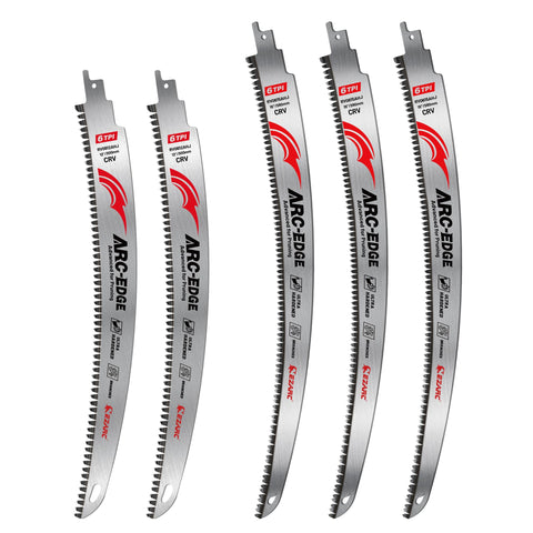 EZARC arc-edge pruning blade 15-inch for fast, clean cuts on branches.