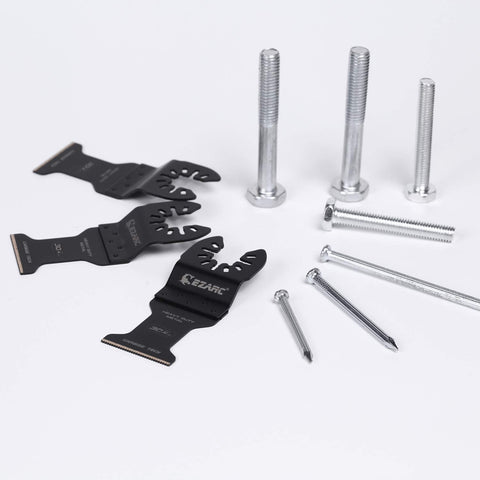 EZARC blade endures hardened materials like stainless steel.