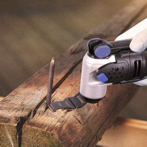 EZARC universal adapters enable tool compatibility for quick setup.