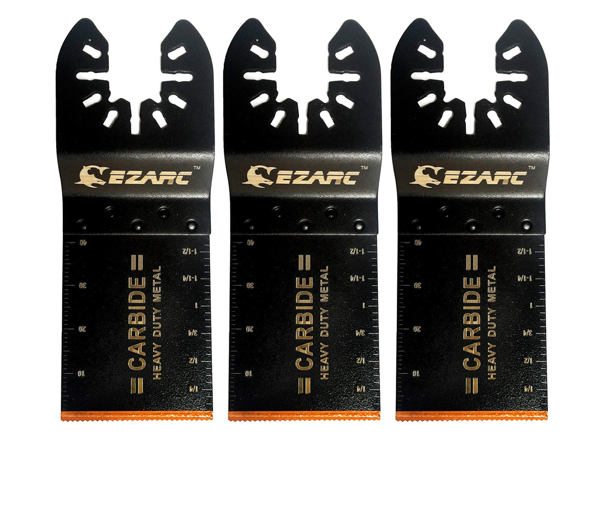 EZARC carbide oscillating blade delivers long-lasting performance on tough materials.