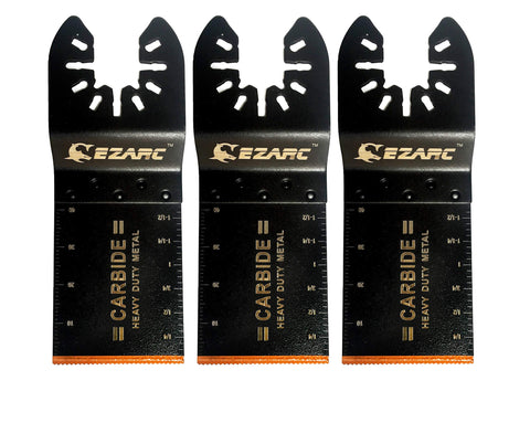EZARC carbide oscillating blade delivers long-lasting performance on tough materials.